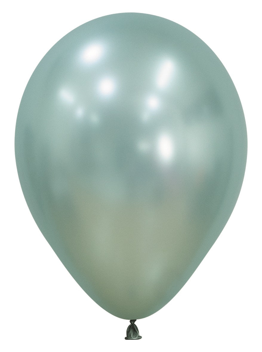 50 Luftballons Silk Cool Mint 30 cm