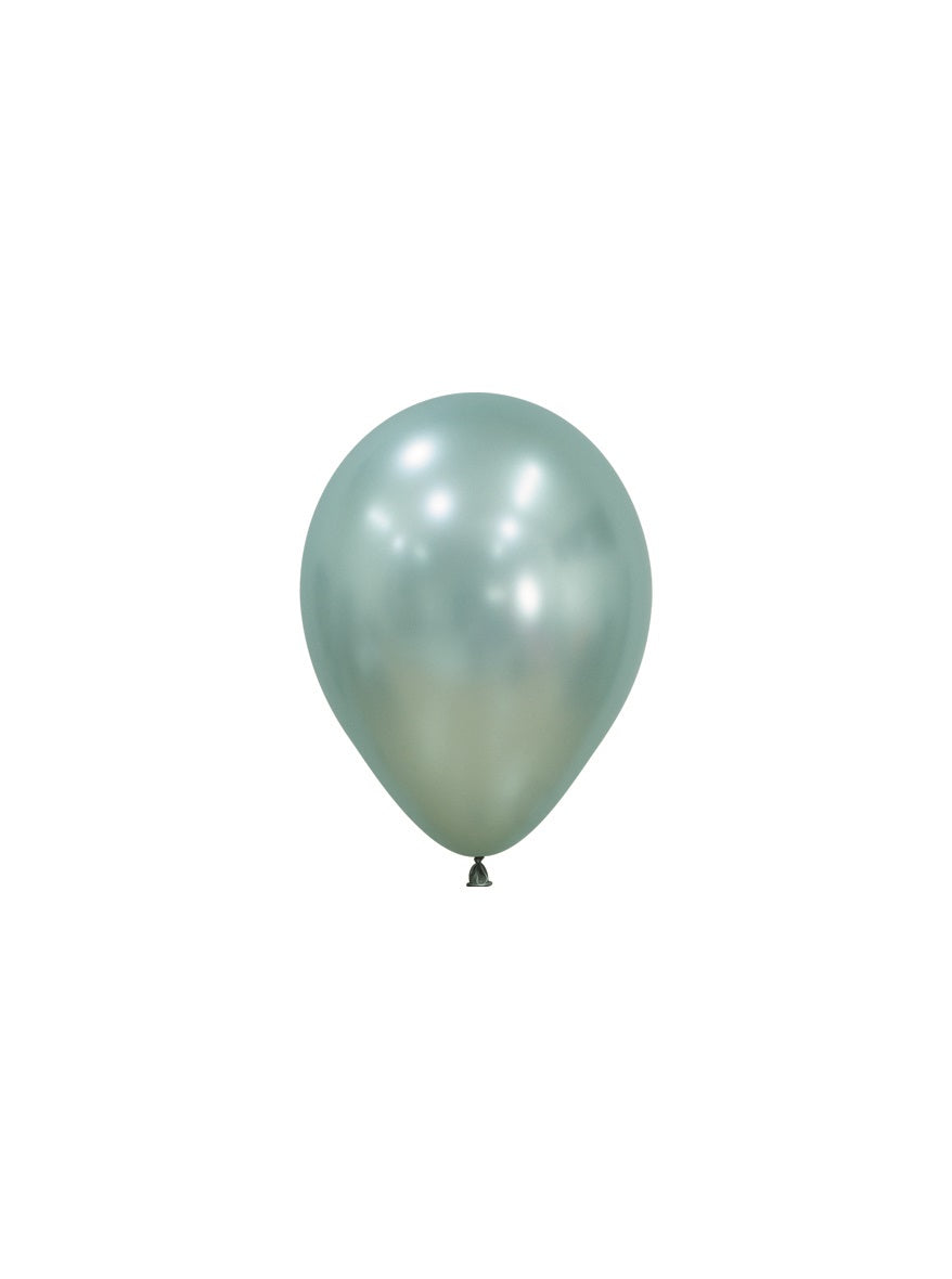 50 Luftballons Silk Cool Mint 12 cm