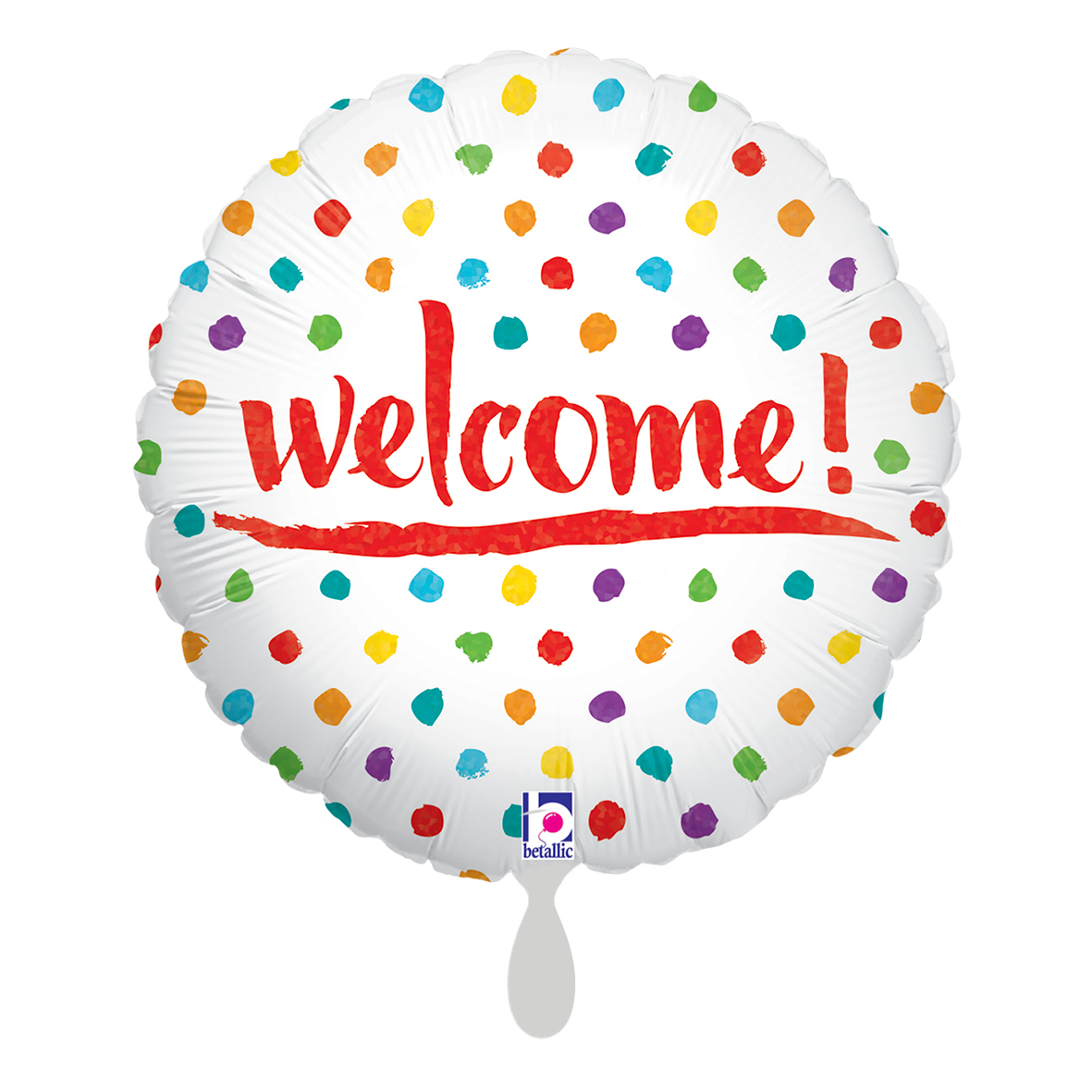 Folienballon Welcome 46 cm