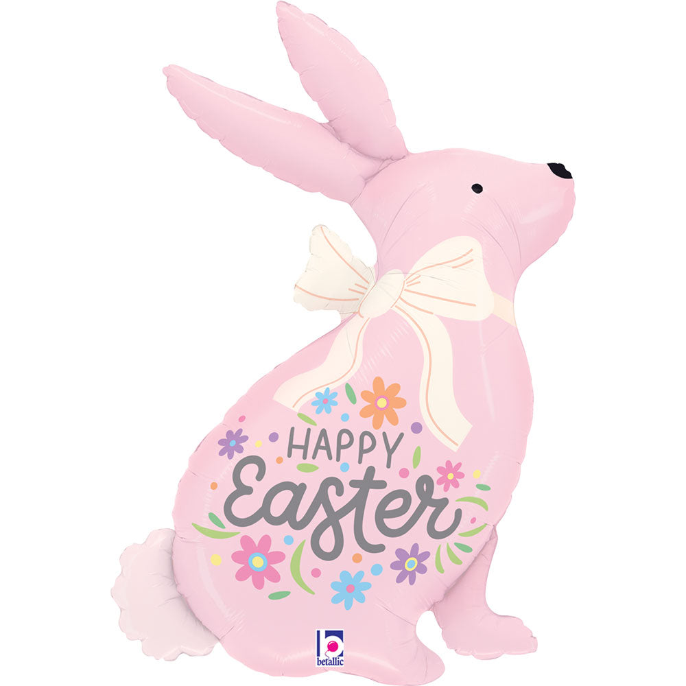 Folienballon Happy Easter Bunny 81 cm