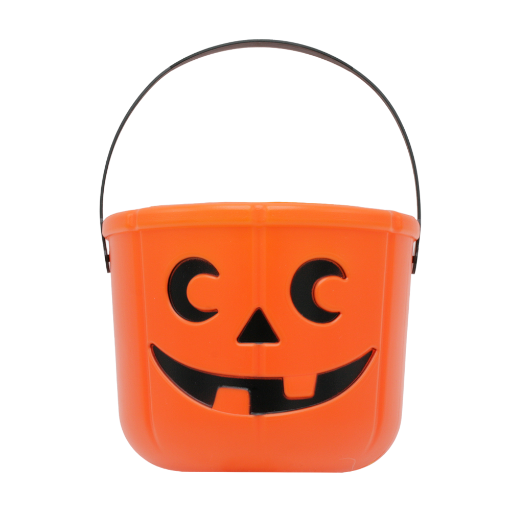 Halloween Kürbis Eimer Orange