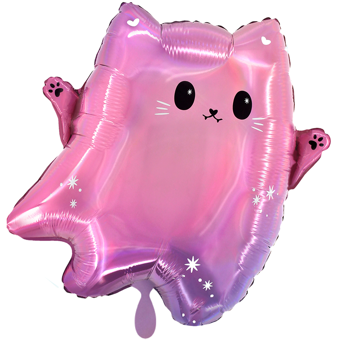 Folienballon Kawaii Ghost Cat 46 cm