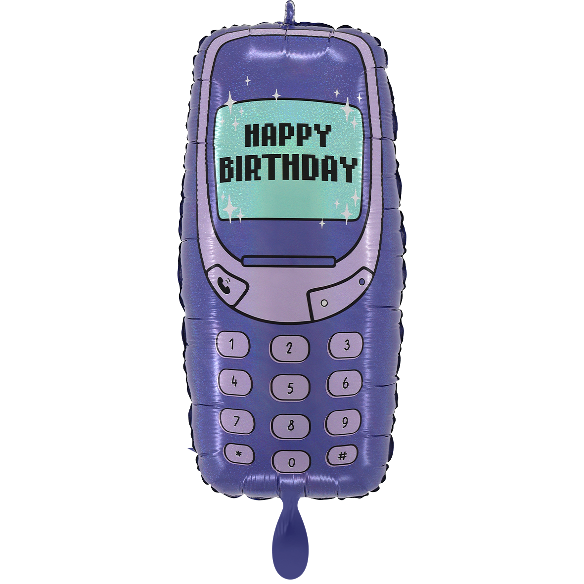 Folienballon Birthday Phone 60 cm
