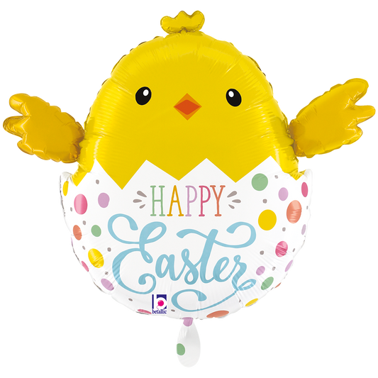 Folienballon Easter Egg Chick 61 cm