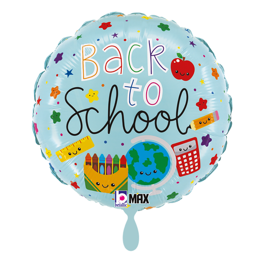 Folienballon Back to School 45 cm