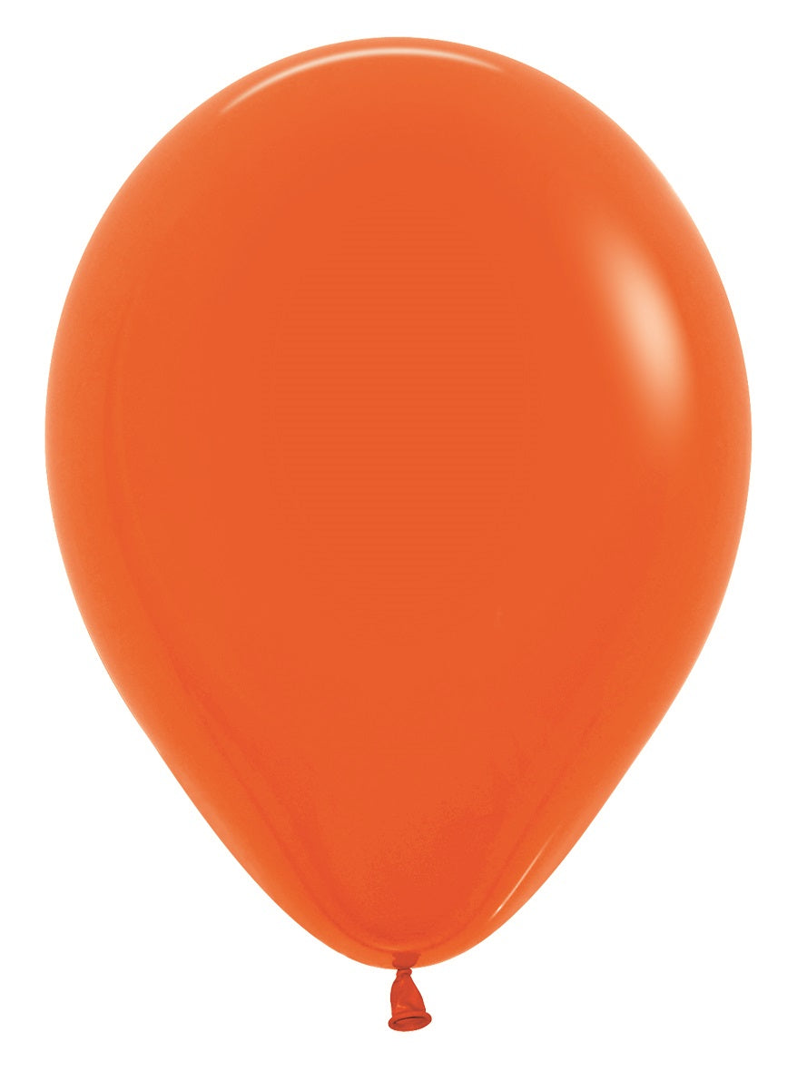 50 Luftballons Orange 30 cm