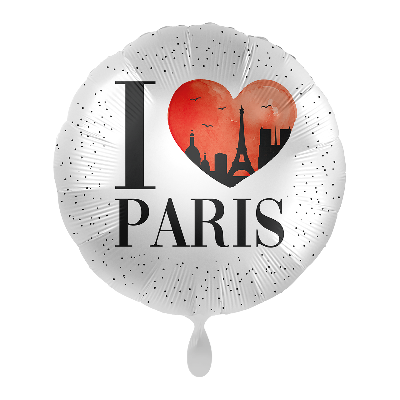 Folienballon I Love Paris 43 cm