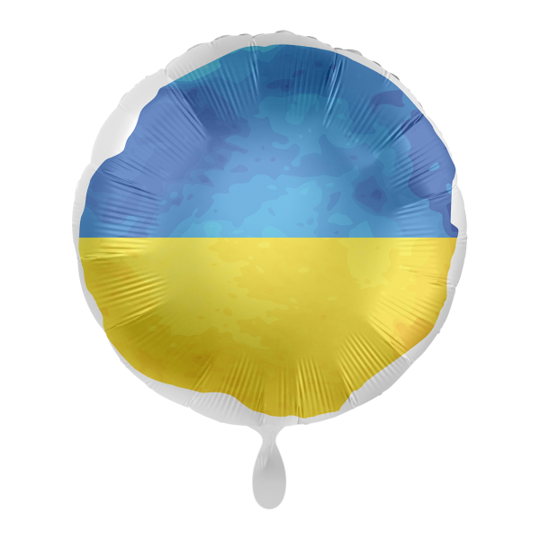 Folienballon Ukraine 43 cm