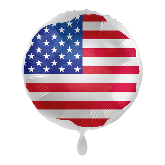 Folienballon USA Flagge 43 cm