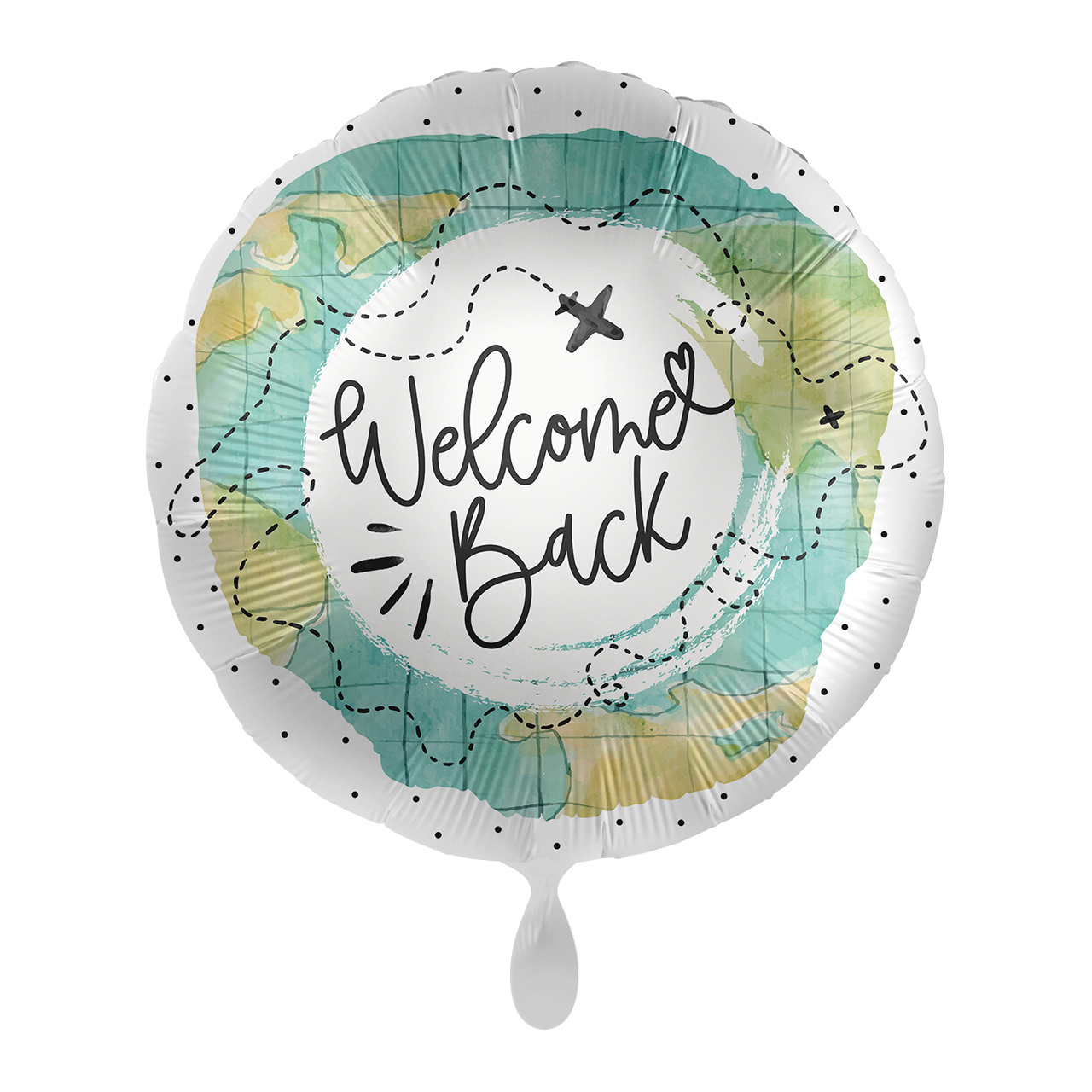 Folienballon Welcome Back 43 cm