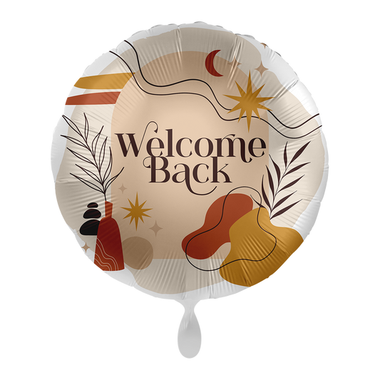 Folienballon Welcome Back 43 cm