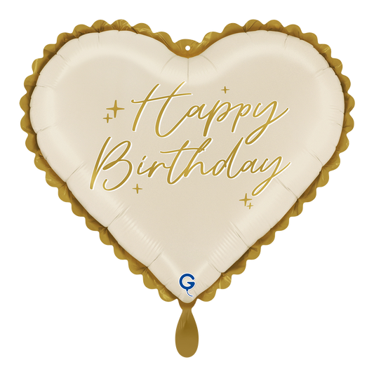 Elegant Birthday 46 cm Folienballon