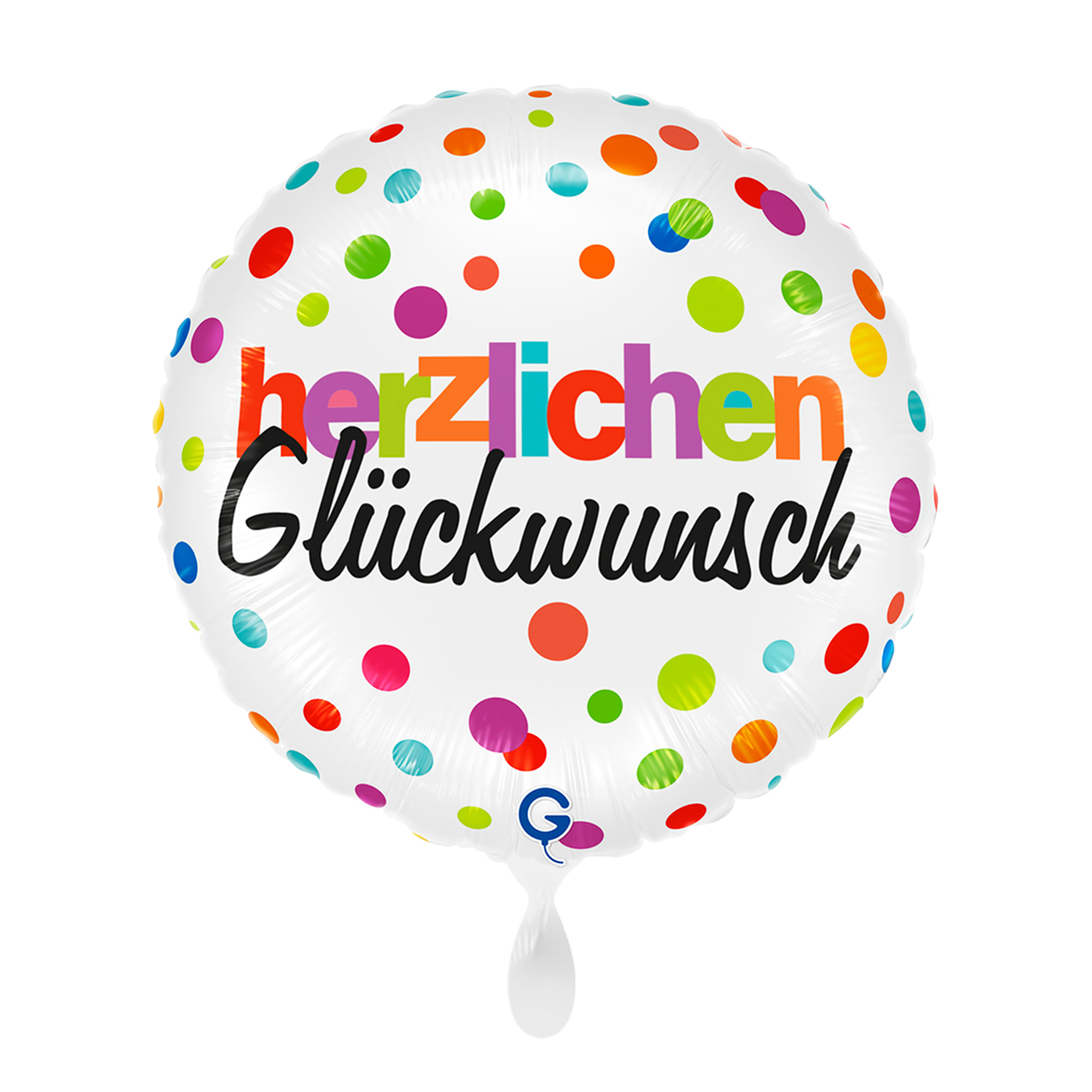 Folienballon Herzlichen Glückwunsch 46 cm