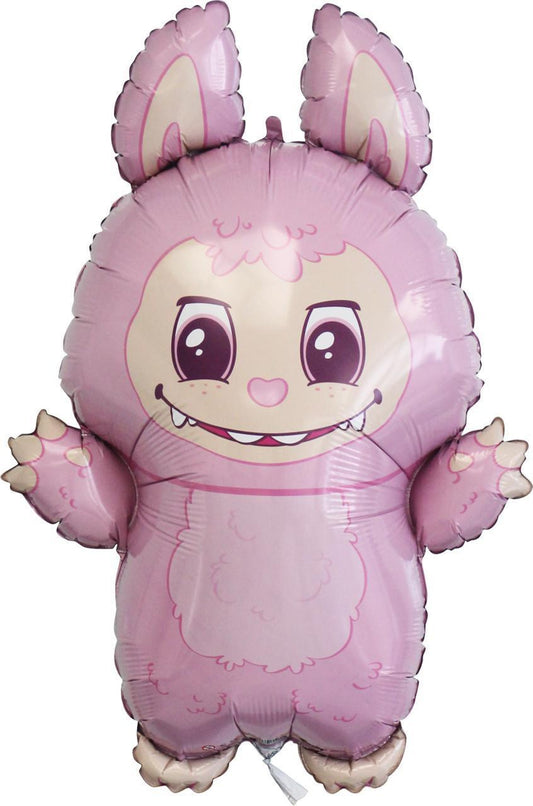 Folienballon Labubu rosa 60 cm