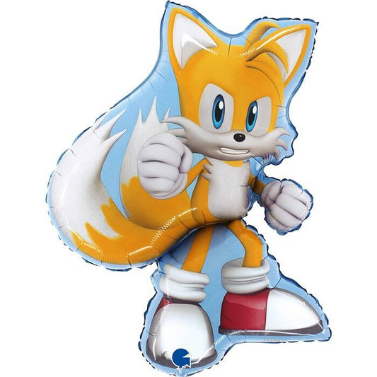 Folienballon Sonic Miles Tails Power 66 cm
